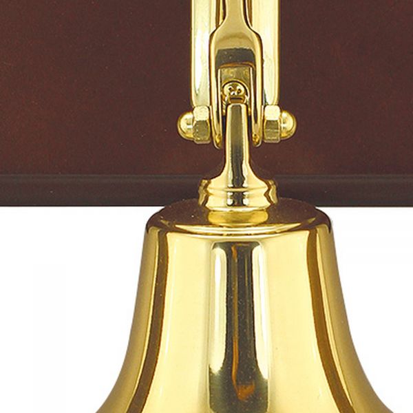 Uhr & Glocke auf Holzbrett