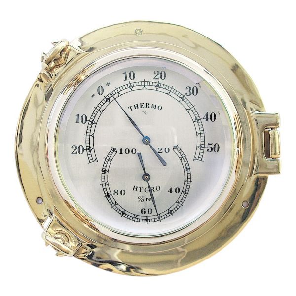 Thermo- & Hygrometer im Bullauge 1214