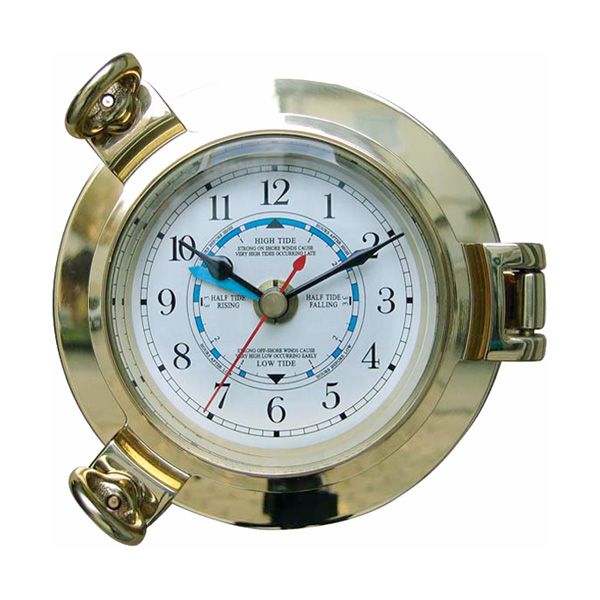 Tidenuhr im Bullauge 1220