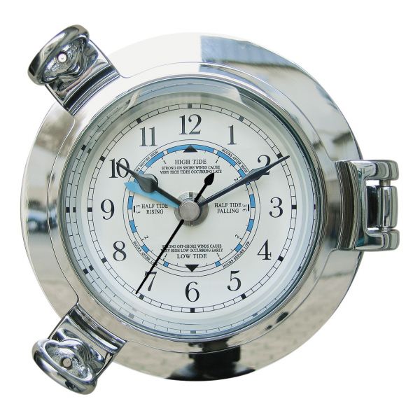 Tidenuhr im Bullauge 1220C