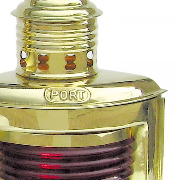 Backbordlampe mit Petroleumbrenner