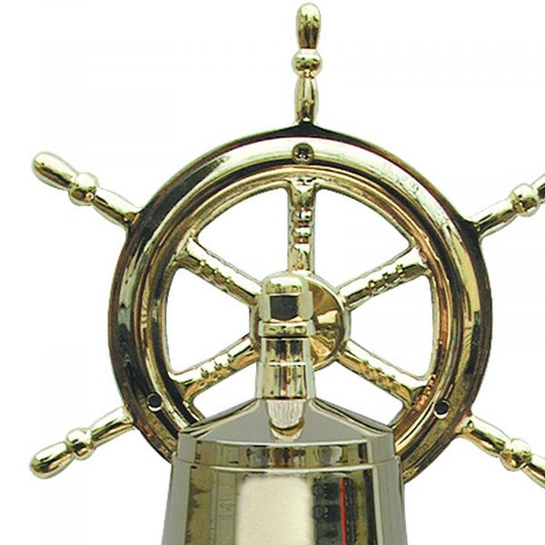 Glocke mit Steuerradwandhalterung