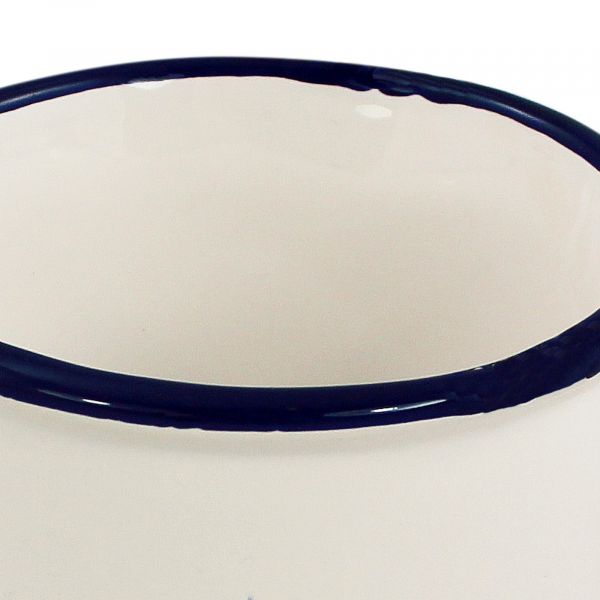 Becher mit Henkel - Leuchtturmdesign