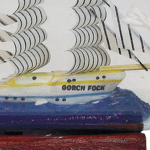 Flaschenschiff - Gorch Fock