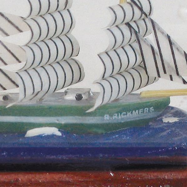Flaschenschiff - Rickmer Rickmers