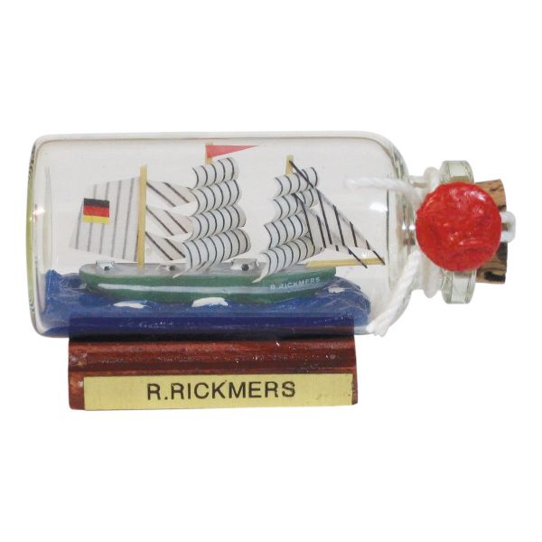 Flaschenschiff - Rickmer Rickmers 4001
