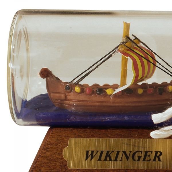 Flaschenschiff - Wikinger