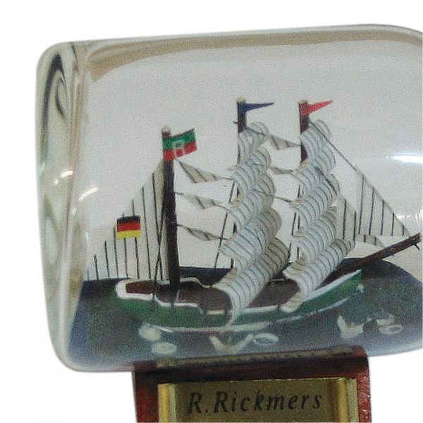 Flaschenschiff - Rickmer Rickmers