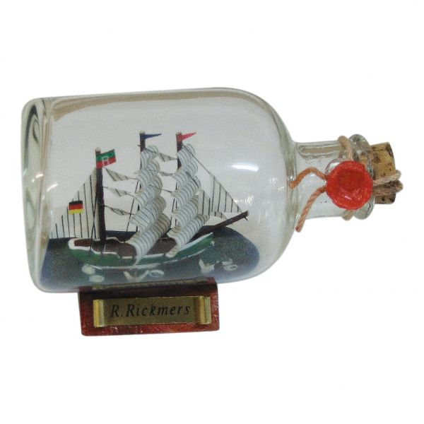 Flaschenschiff - Rickmer Rickmers 4201