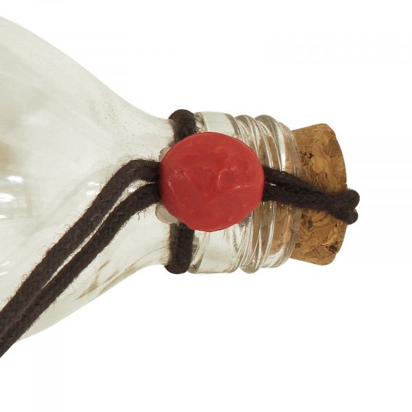 Flaschenschiff - Piratenschiff