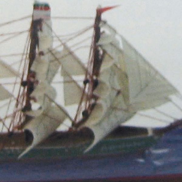 Flaschenschiff - Rickmer Rickmers