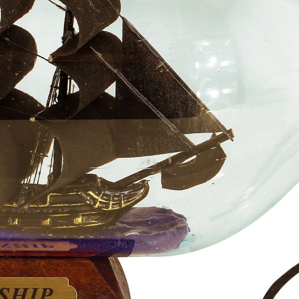 Flaschenschiff - Piratenschiff