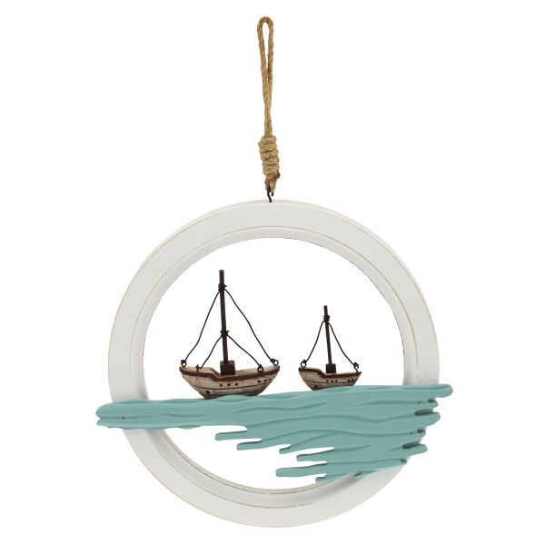 Wand-Deko - Boote im Ring 5452