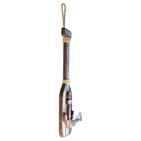 Wand-Deko - Paddel mit Haken