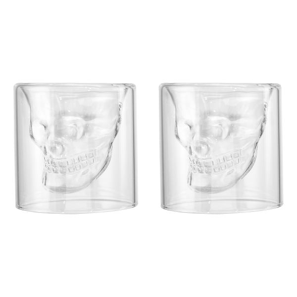 Gläser mit Totenkopf-Form 5998
