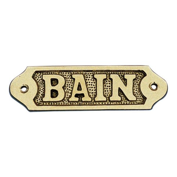 Türschild BAIN 7556