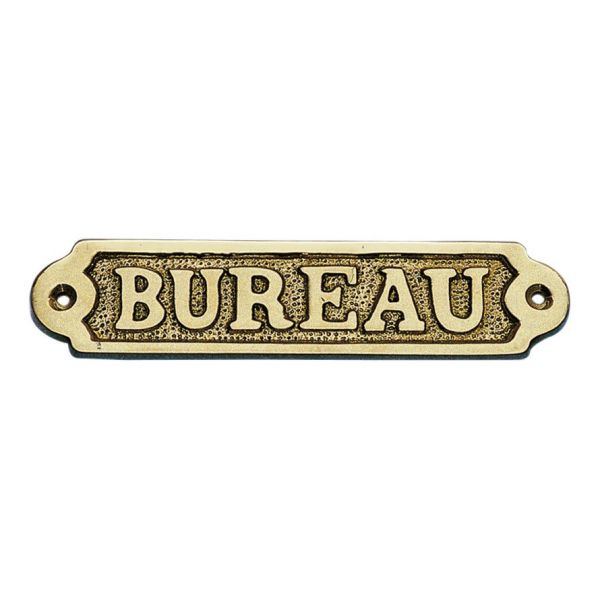 Türschild BUREAU 7559