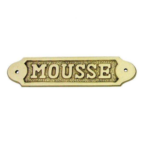 Türschild MOUSSE 7567