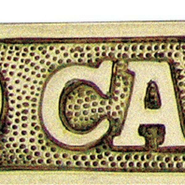 Türschild CAPTAIN
