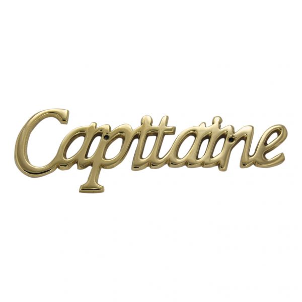 Türschild Schrift Capitaine 7573