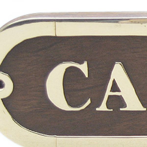 Türschild CAPITAINE