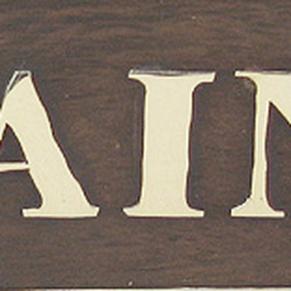 Türschild CAPITAINE