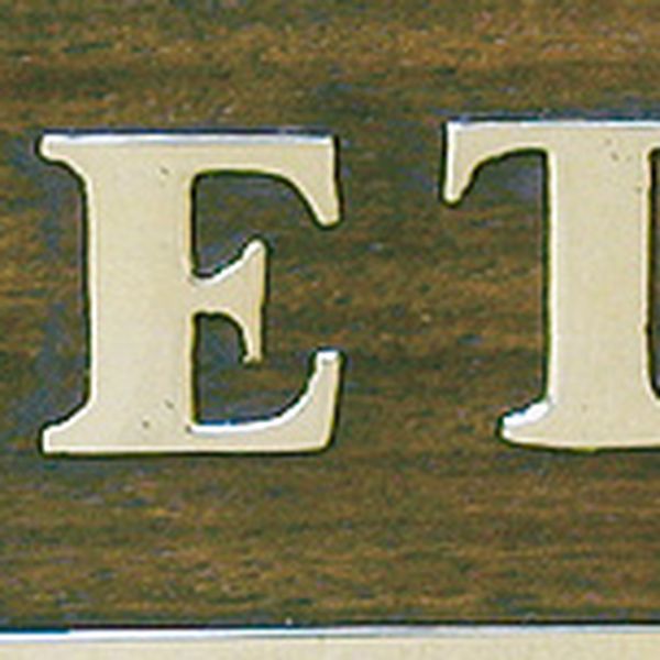 Türschild TOILETTES