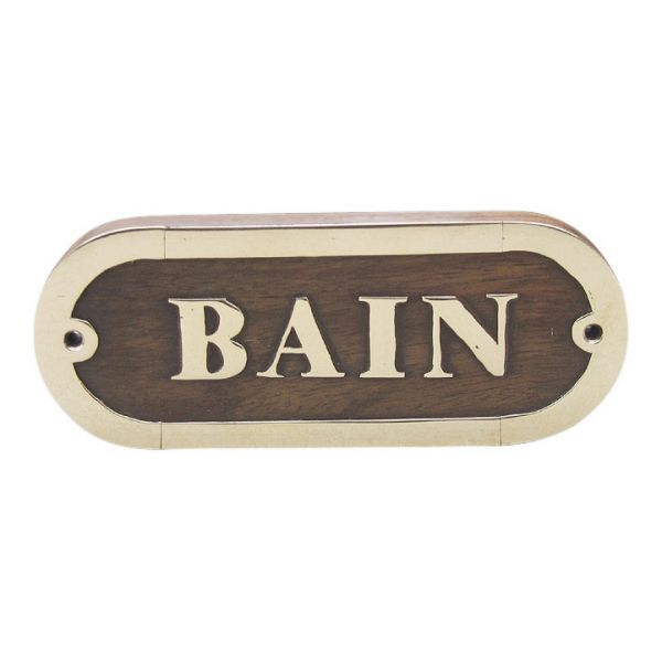 Türschild BAIN 7656