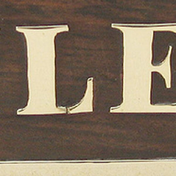 Türschild TOILET