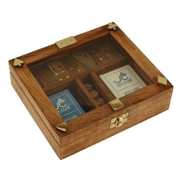 Karten/Würfel/Domino-Box 8003