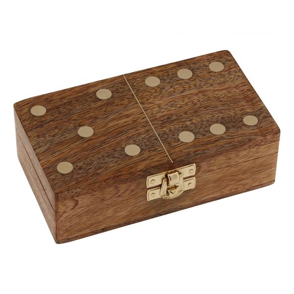 Domino-Spiel in Holzbox 8006