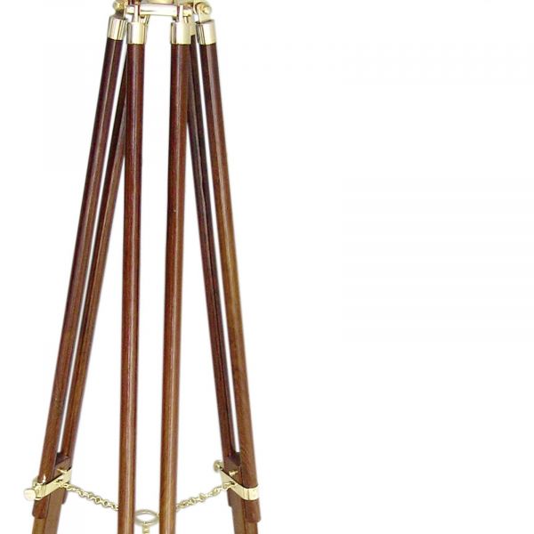 Stand-Teleskop mit Holzummantelung
