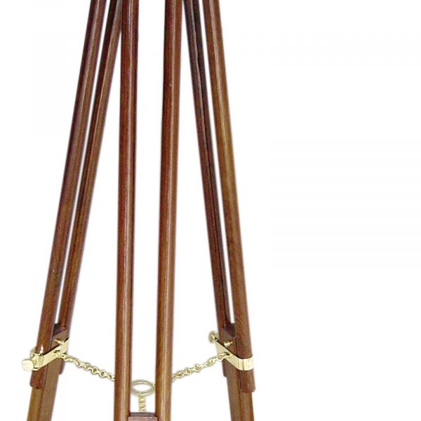 Stand-Teleskop mit Holzummantelung