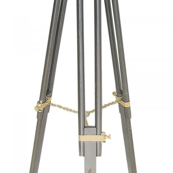 Stand-Teleskop mit Lederummantelung