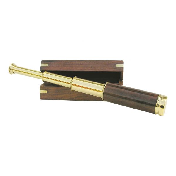 Teleskop mit Holzgriff 8212