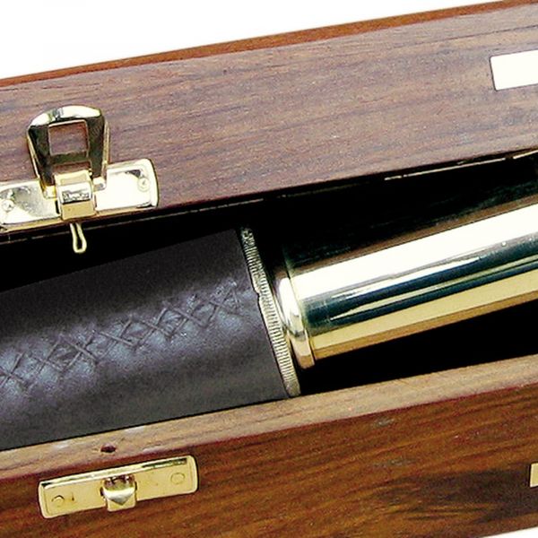 Teleskop mit Ledergriff