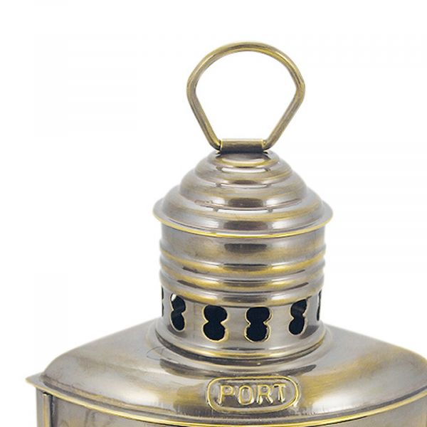 Backbordlampe mit Petroleumbrenner