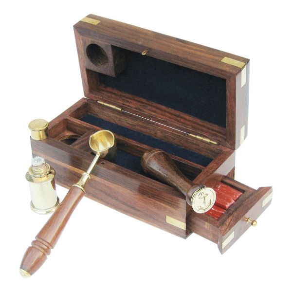 Siegel-Set in Holzbox 9022