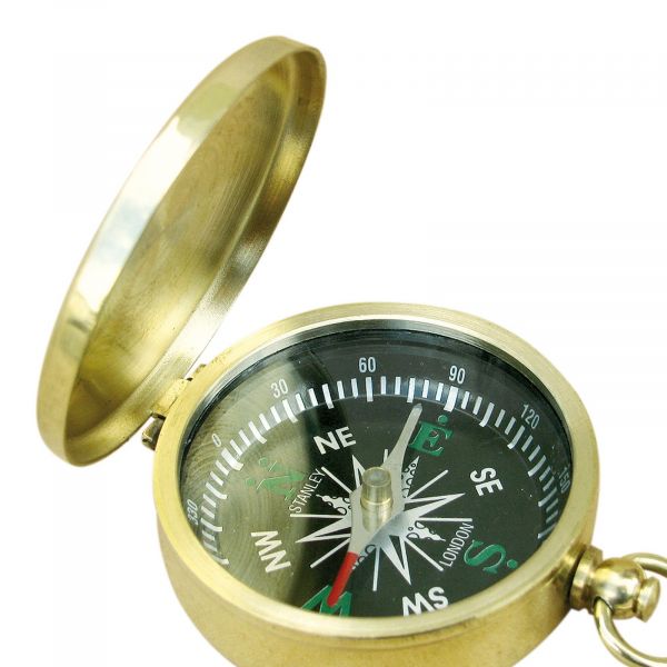 Kompass mit Deckel