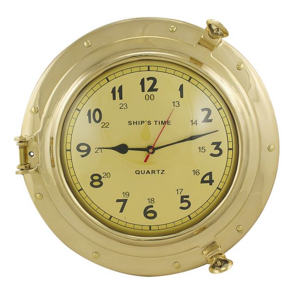 Uhr im Bullauge 9290
