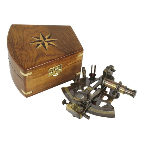 Sextant in Holzbox 9327