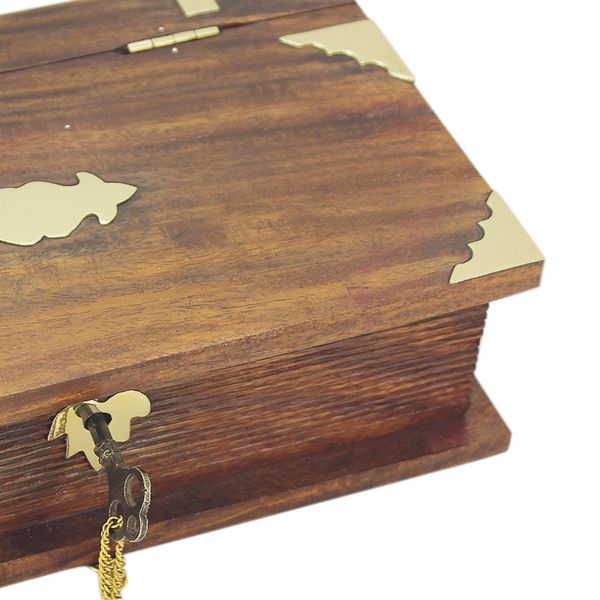 Buch-Box mit eingebautem Schloss