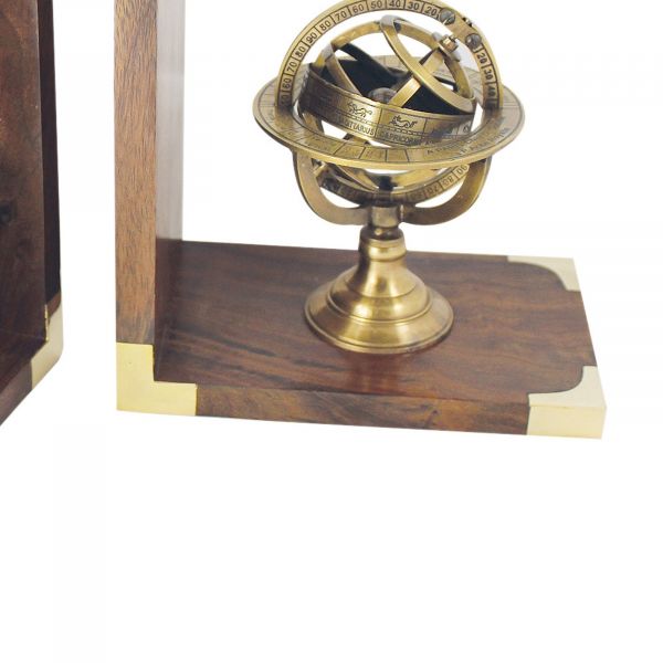 Buchstützen - Armillarsphäre