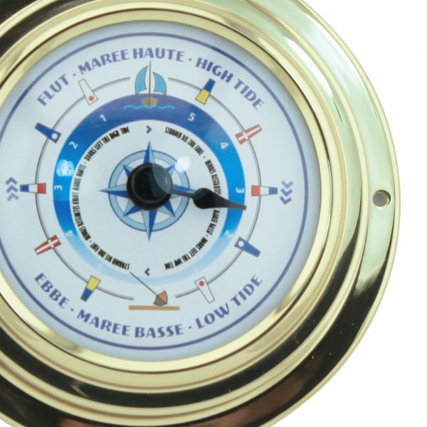 Tideuhr mit Design-Zifferblatt