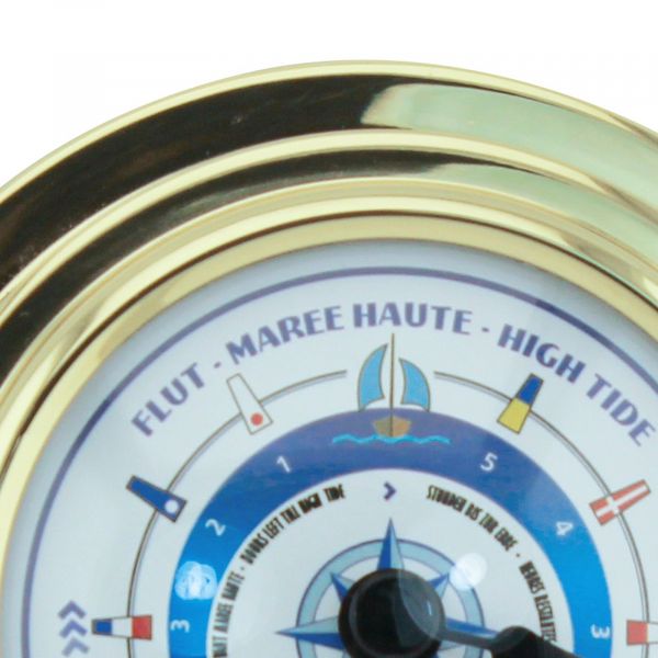 Tideuhr mit Design-Zifferblatt