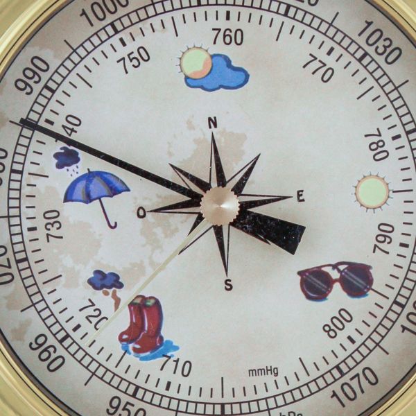 Barometer mit Design-Zifferblatt
