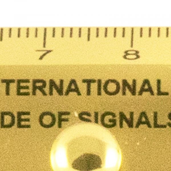 Lineal Flaggenalphabet 15cm
