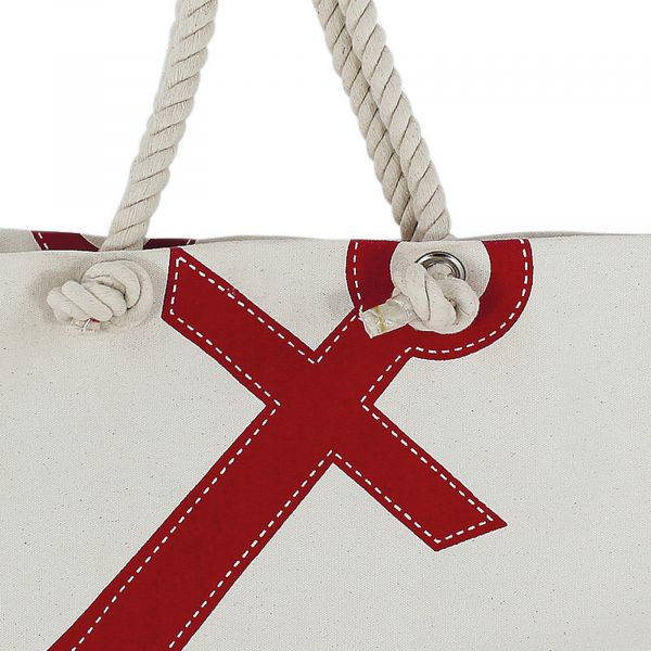 Strandtasche / Handtasche mit Anker-Motiv