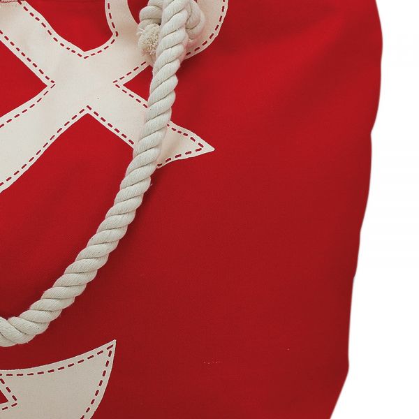 Strandtasche / Handtasche mit Anker-Motiv