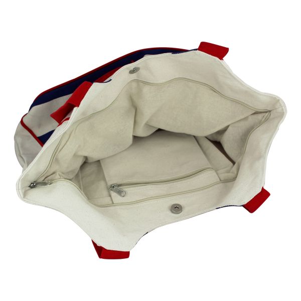 Strandtasche / Handtasche mit Anker-Motiv